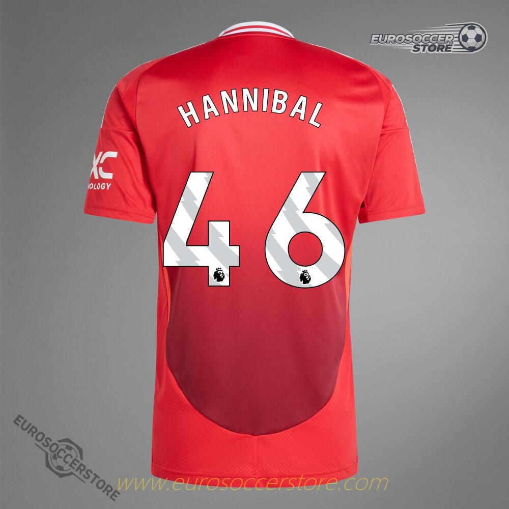 Manchester United HANNIBAL 46 Home Jersey for the 24-25 season
