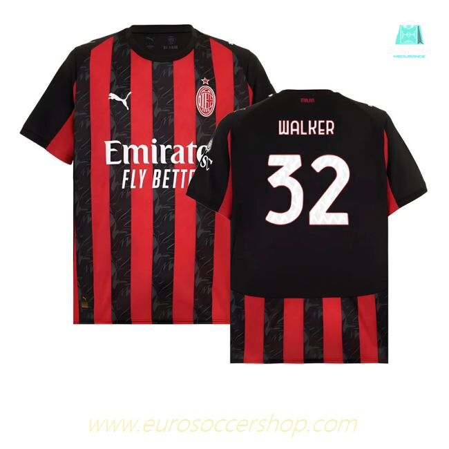 2025-2026 AC Milan Home Shirt (Walker 32)