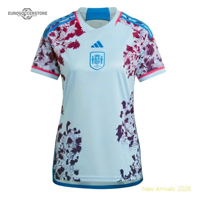 High-Quality 2023-2024 Spain Nt Away Jersey (ladies) (your Name