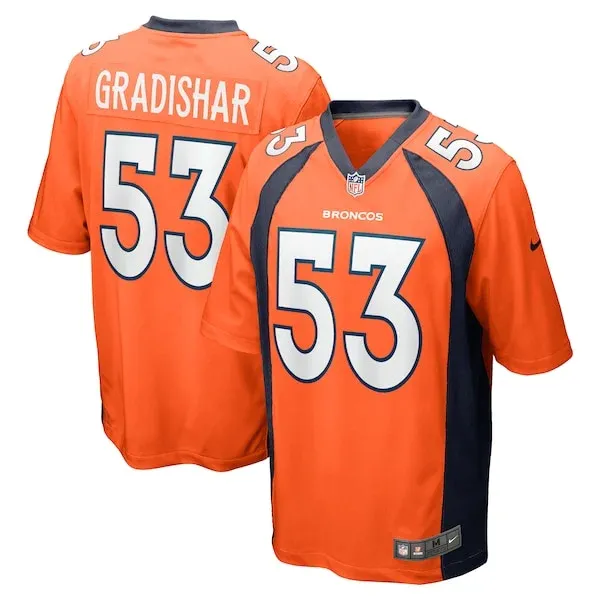 None Game NFL Jersey - Orange | Performance Football Apparel