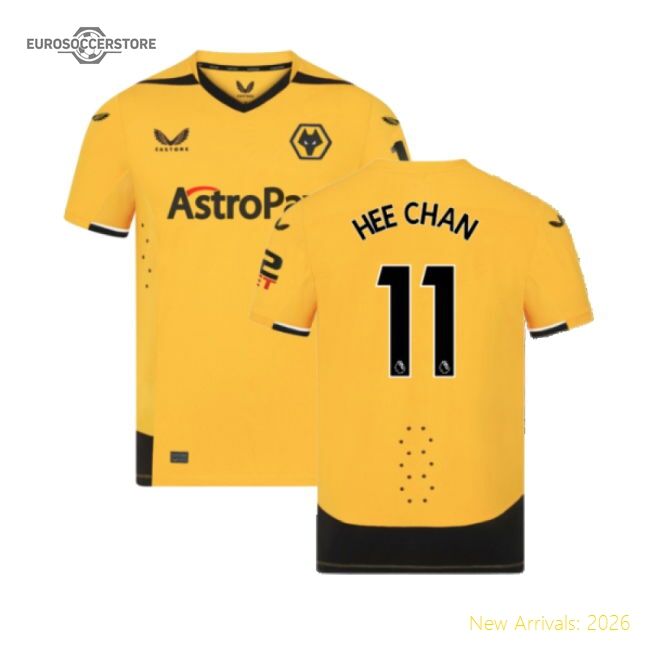 Outstanding 2022-2023 Wolves Home Pro Jersey (hee Chan 11)