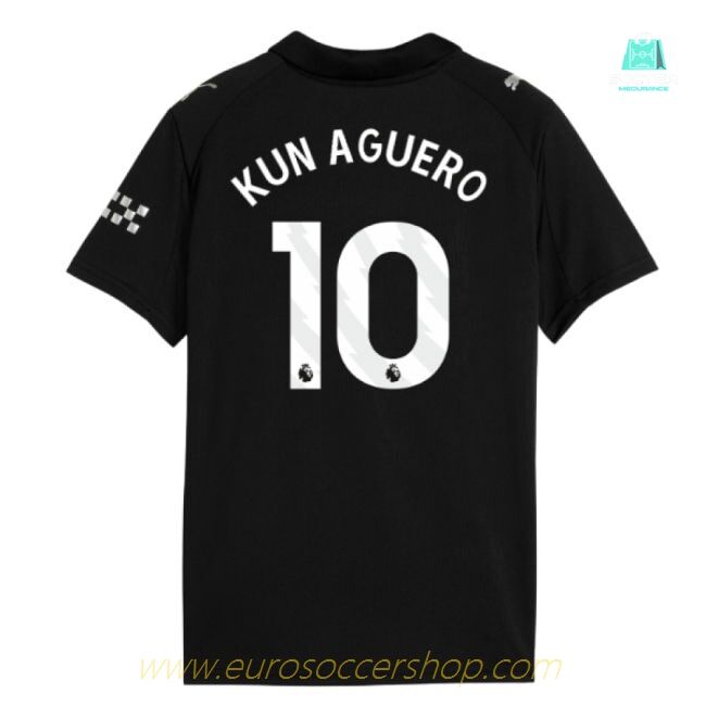 2025-2026 Man City Away Mini Kit (Kun Aguero 10)