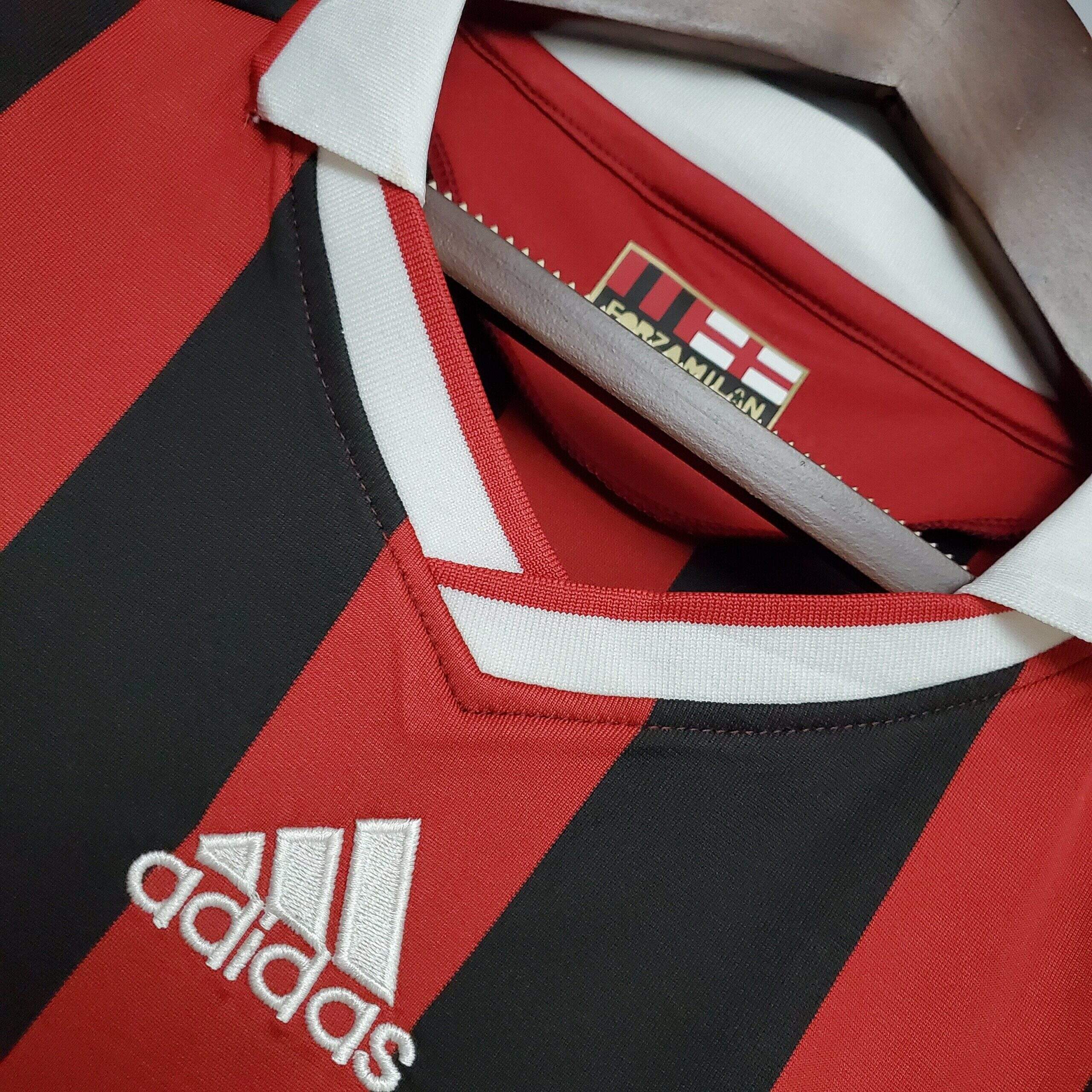 2009-2010 AC MILAN Home retro kit