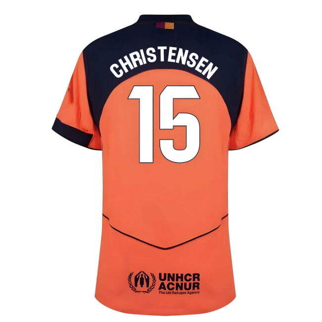 2025-2026 Barcelona Authentic Third Shirt (Christensen 15)
