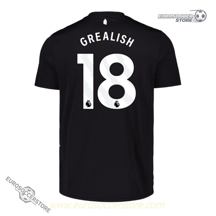 Everton Third GREALISH 18 Football Jersey for the 25-26 Season