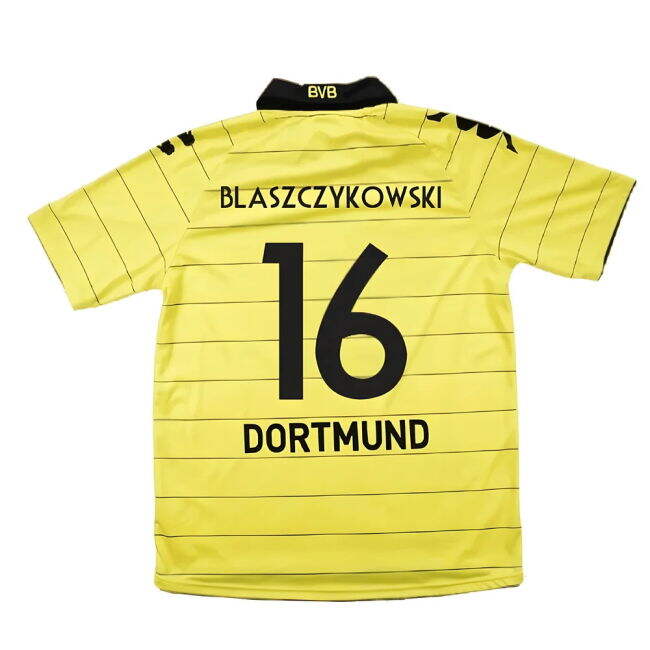 2010-11 BVB Home Shirt ((Excellent) (Excellent) Stretch Fabric