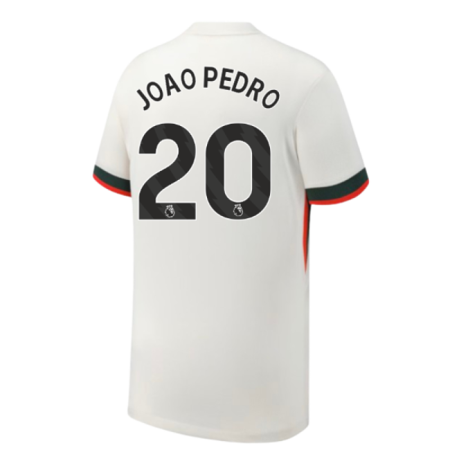Top Tier Chelsea Chelsea Away Shirt Kids Joao Pedro #20 2024-2025 ...