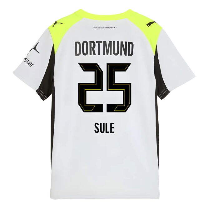 Borussia Dortmund Enhanced Away Jersey 2025-2026
