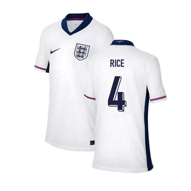 Low Value 2024-2025 England Home Shirt (Kids) (Rice 4) Playful