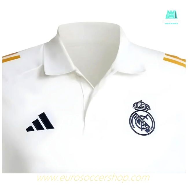 2024-2025 Real Madrid Polo Shirt (White)