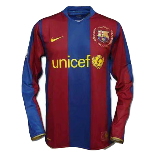 0708 BARCELONA RETRO HOME 50-YEARS ANNIVERSARY LONG SLEEVE SHIRT -