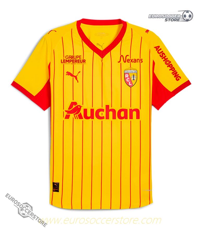 RC Lens Home Jersey MEDINA 14 for the 25-26 Season