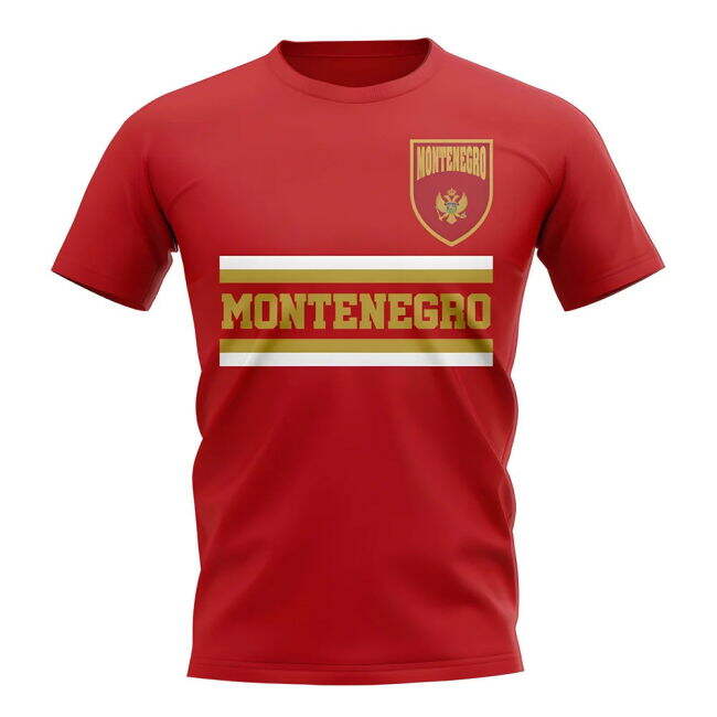 Match Worn Style Montenegro Home Pro Level Shirt 2025-2026