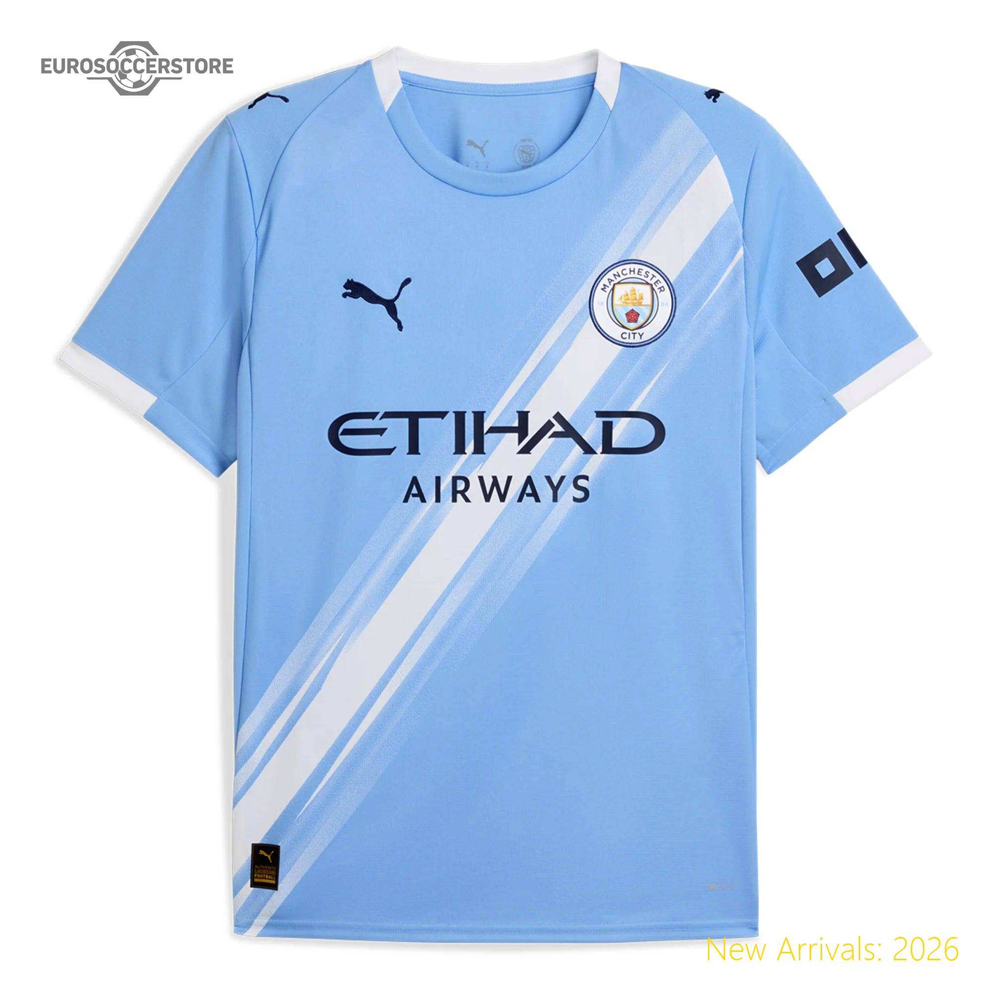 Eye-catching Men Mci Team Home Professional Jersey 2023