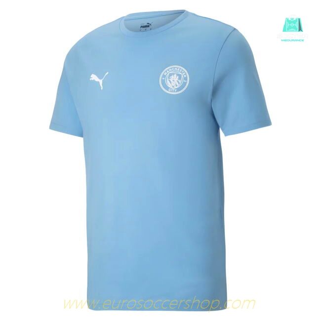 2025-2026 Man City FtblESS Tee (Sky)