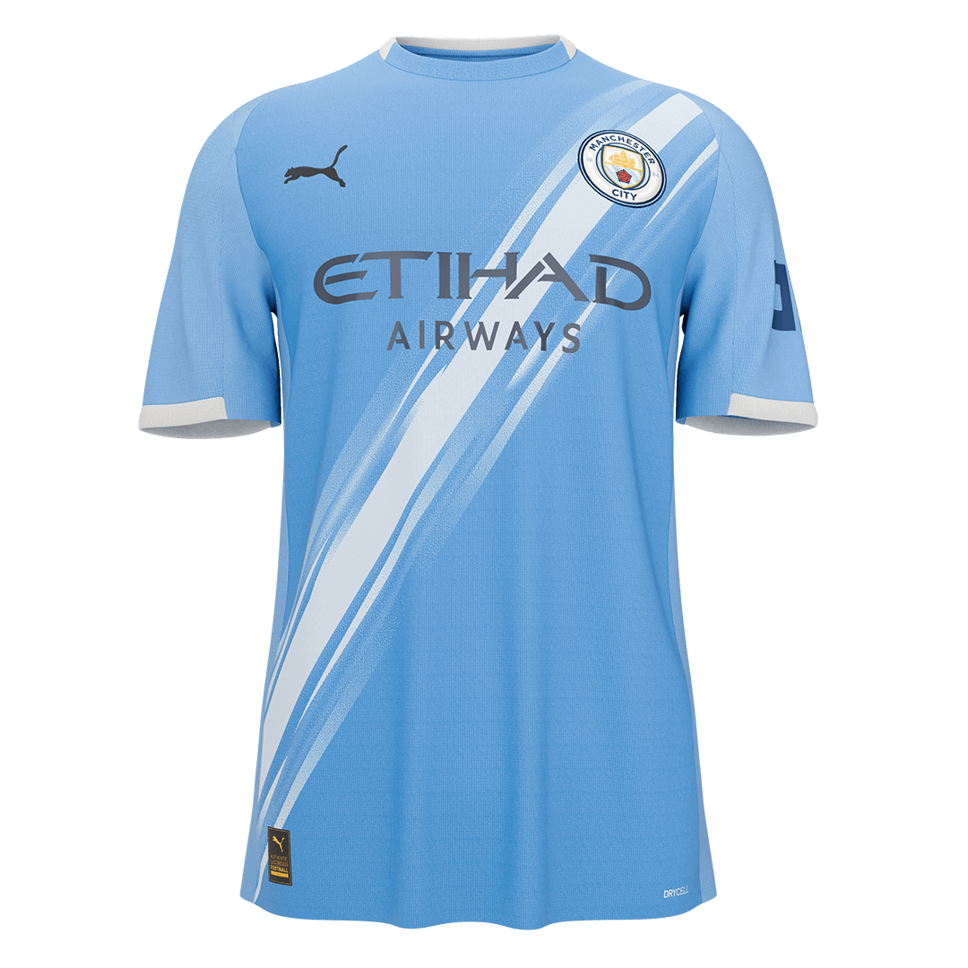Manchester City Home Soccer Jersey 2025/26