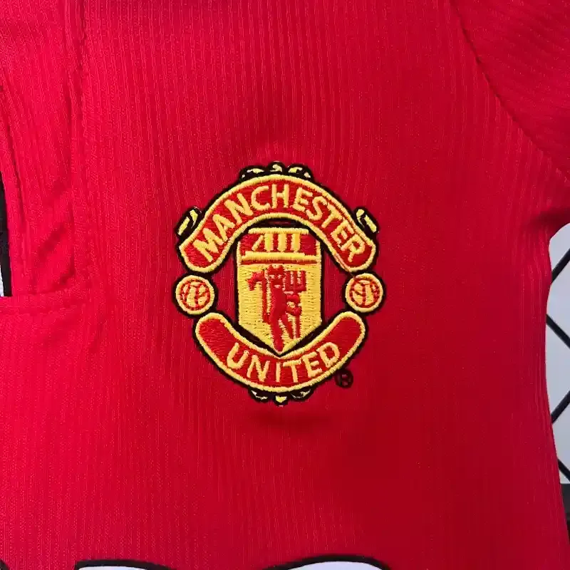 1998-1999 Kids Manchester United Jersey retro kit