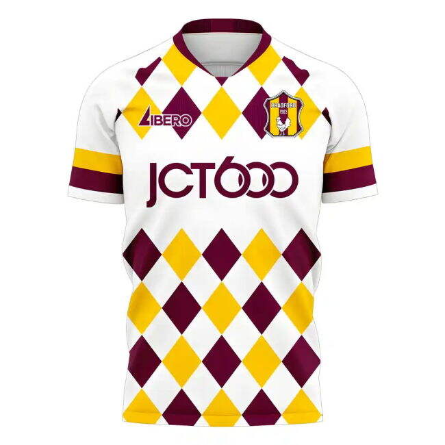 Licensed Bradford 2025-2026 Away Concept Football Kit (Libero) - Baby