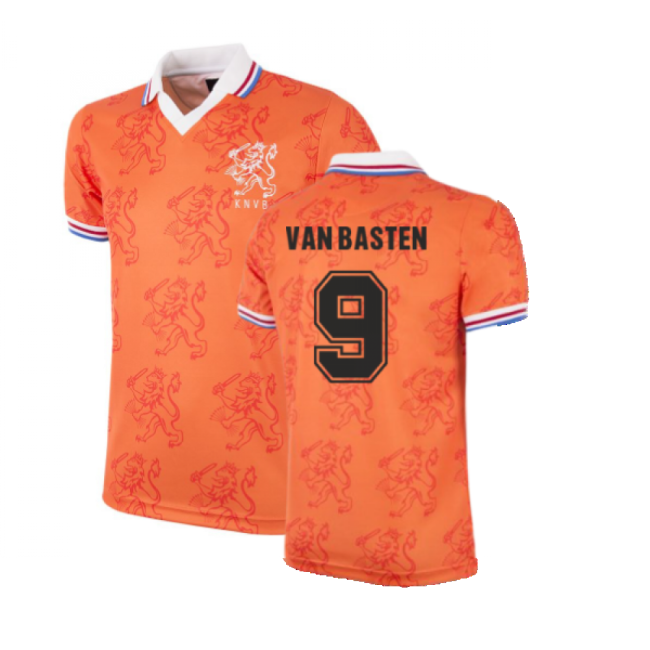 1994-1995 Holland National Team Home Strip (VAN BASTEN 9)