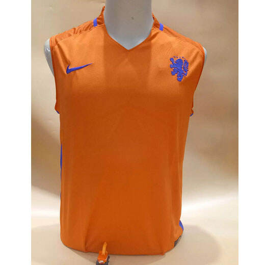 Holland Orange 201617 Vest Soccer Jersey Shirt - Official Replica