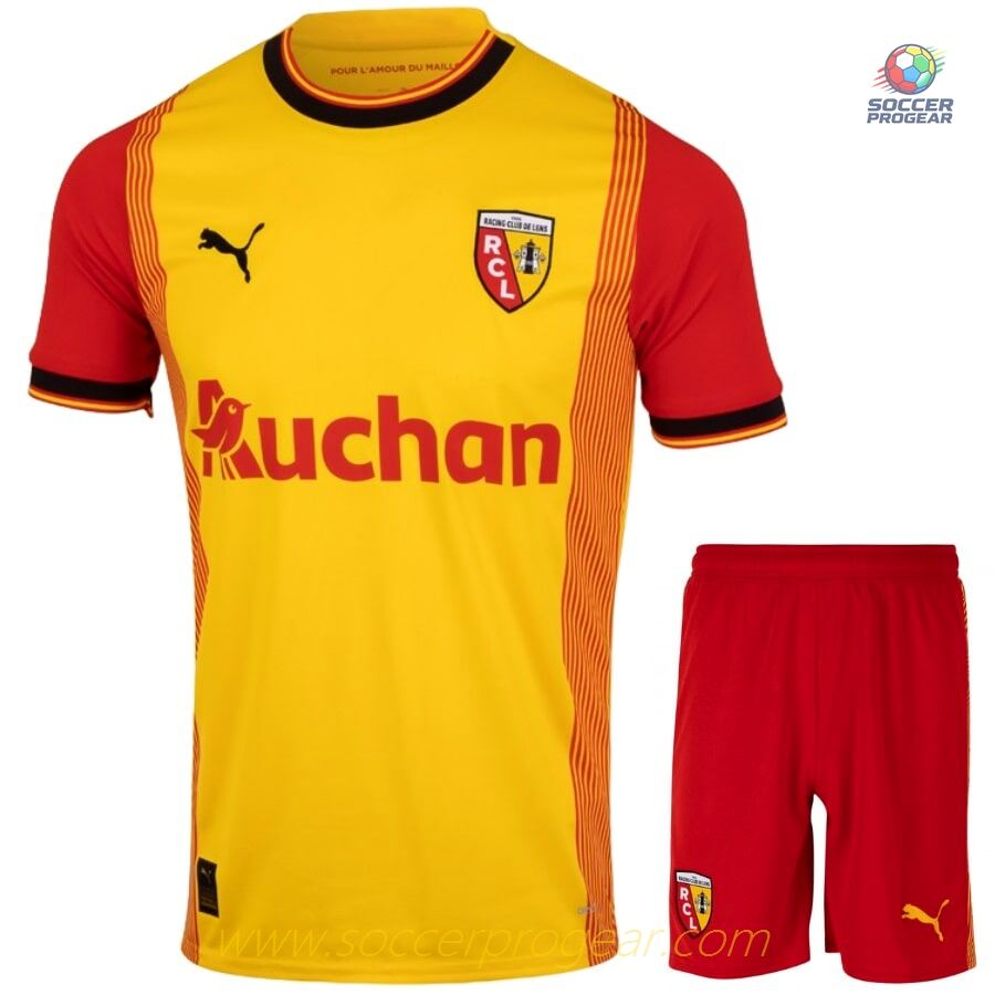 2023 2024 RC LENS HOME CHILD KIT JERSEY