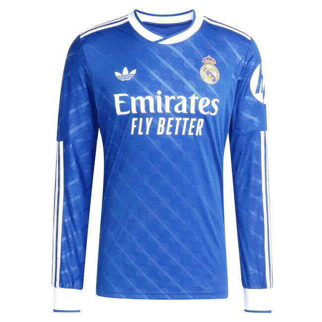 2025-2026 Third Shirt by Real Madrid Long Sleeve (Men