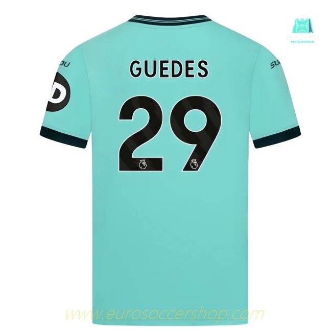 2025-2026 Wolves Away Shirt (Kids) (Guedes 29)