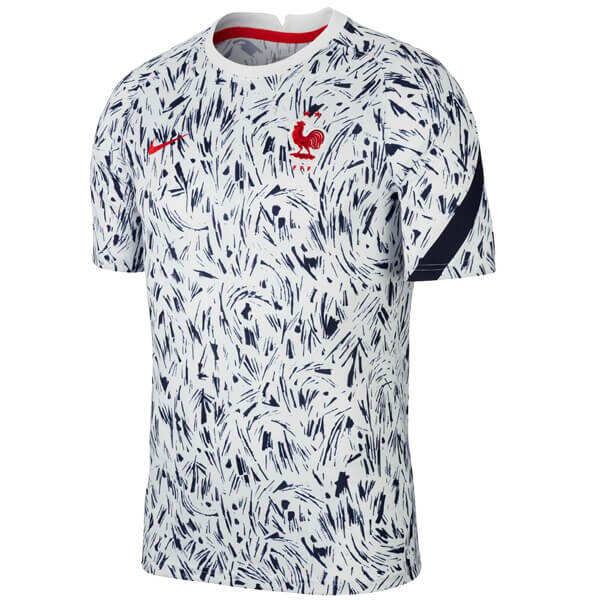 FRANCE 2020 PRE MATCH SOCCER JERSEY SHIRT - Official Replica 15476