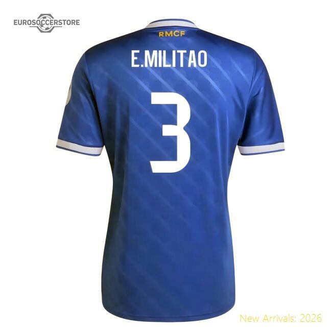 2025-2026 Real Madrid Change Jersey (emilitao 3) - Fan Design