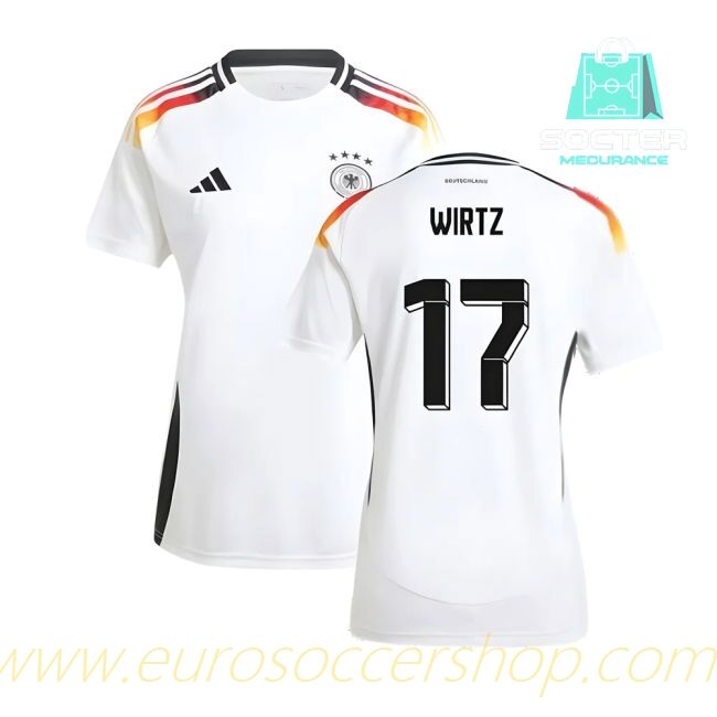 FIFA Approved 2024-2025 Season Die Mannschaft Home Jersey (Wirtz 17)