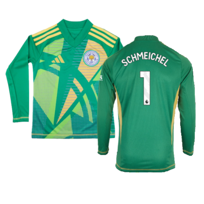 2024-2025 Leicester City Home Goalkeeper Shirt (Green) - Kids (Sch_879
