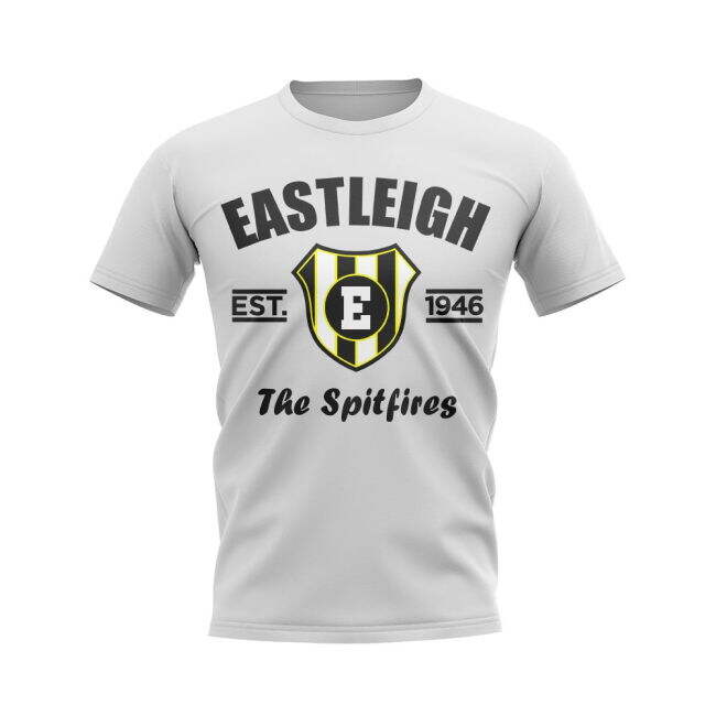 Eastleigh Established Football T-Shirt (White)