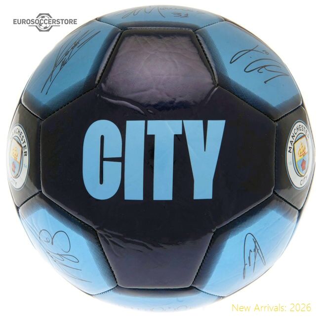 Official Manchester City Fc Sig 26 Football - Premium Quality
