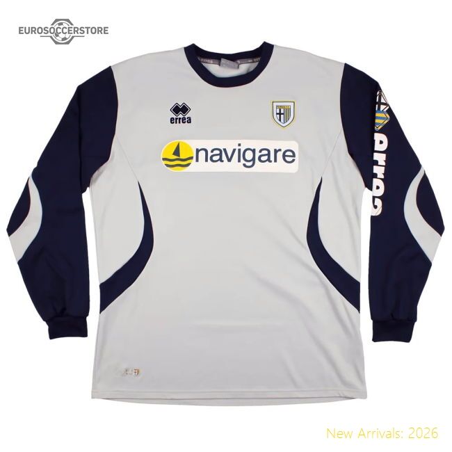 Supporter Parma 2009-10 Errea Long Sleeve Training Shirt (Xl) (Very
