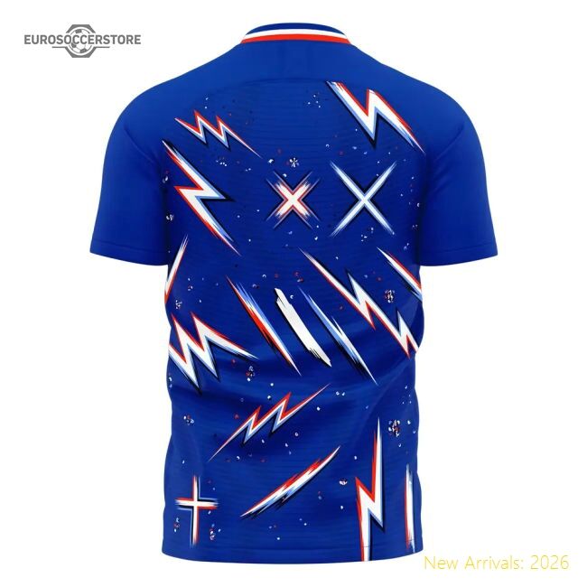 Professional France 2025-2026 Home Jersey (fra) Breathability