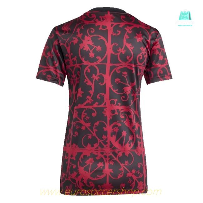 2025-2026 Liverpool Pre-Match Shirt (Black) - Womens