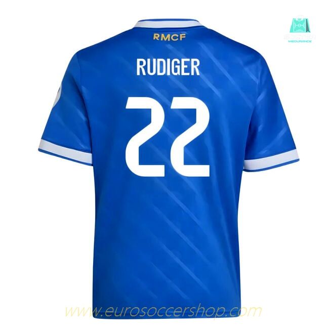 2025-2026 Real Madrid Third Shirt (Kids) (Rudiger 22)