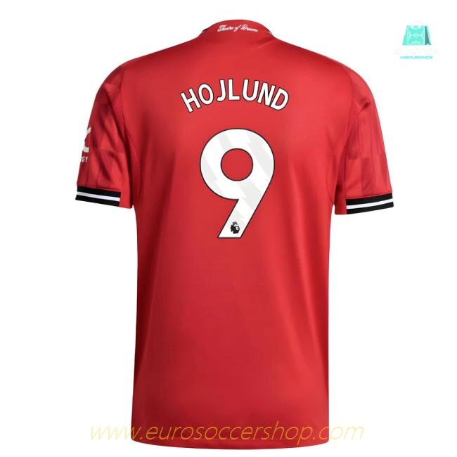 2025-2026 Man Utd Authentic Home Shirt (Hojlund 9)