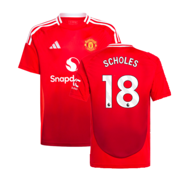 2024-20 Man Utd authentic Home Shirt - Kids | top-grade