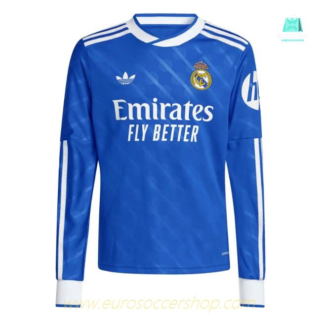 2025-2026 Real Madrid Long Sleeve Third Shirt (Kids) (Zidane 5)
