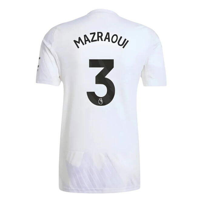 Famous 2025-2026 Away Economical - Quick-Dry Mazraoui 3 Adults #96549
