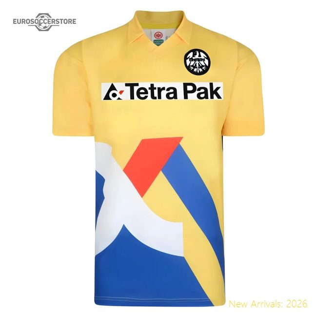 Popular Score Draw Eintracht Frankfurt 1994 Away Retro Football Shirt