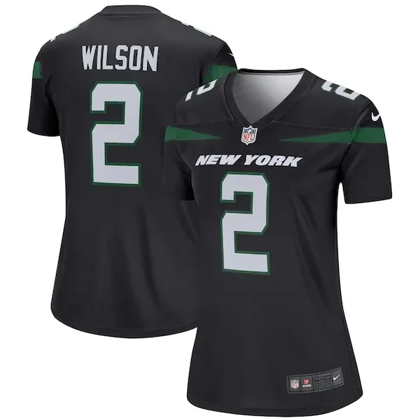 None Zach Wilson  Jersey - Black | NFL Player Jersey | NFL Football