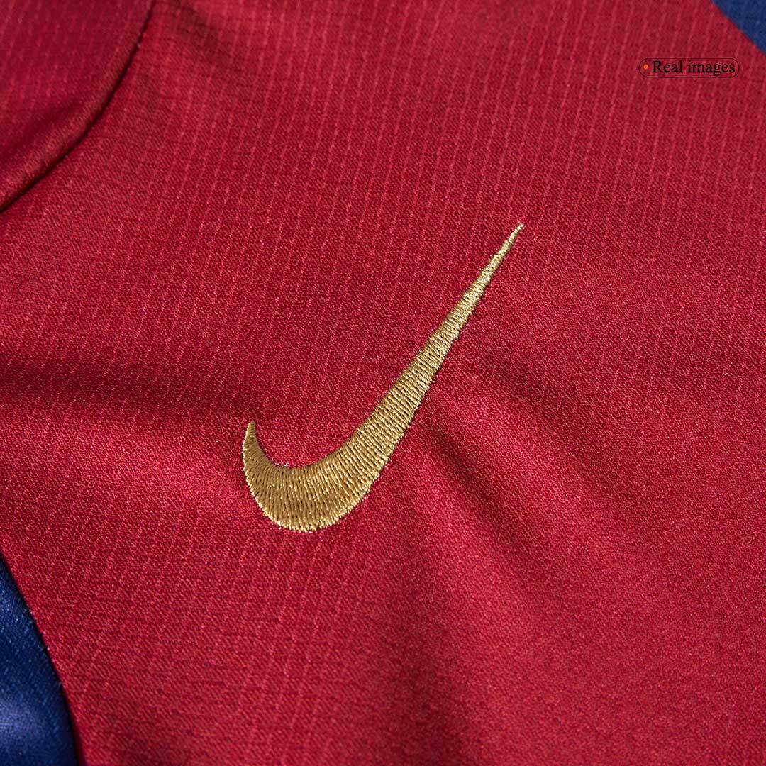 Kid's Barcelona Home Soccer Jersey Kit(Jersey+Shorts) 2024/25 - COLDPL