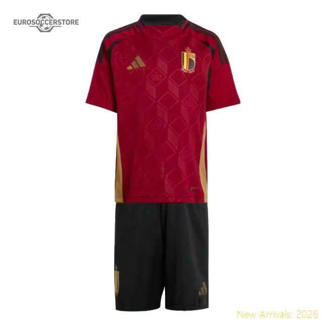 Authentic Belgium 2024-2025 Home Kit - Movement Fashion-forward