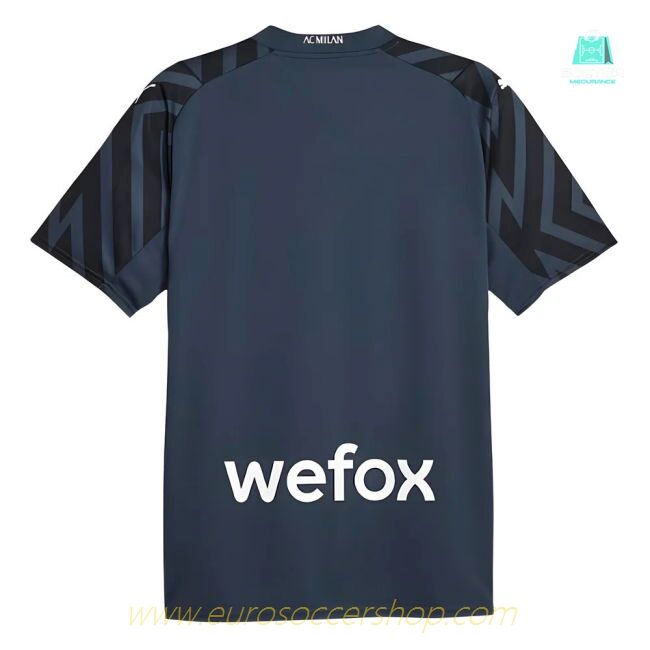 2023-2024 AC Milan Goalkeeper Home Shirt (Dark Night) (M. MAIGNAN 16)