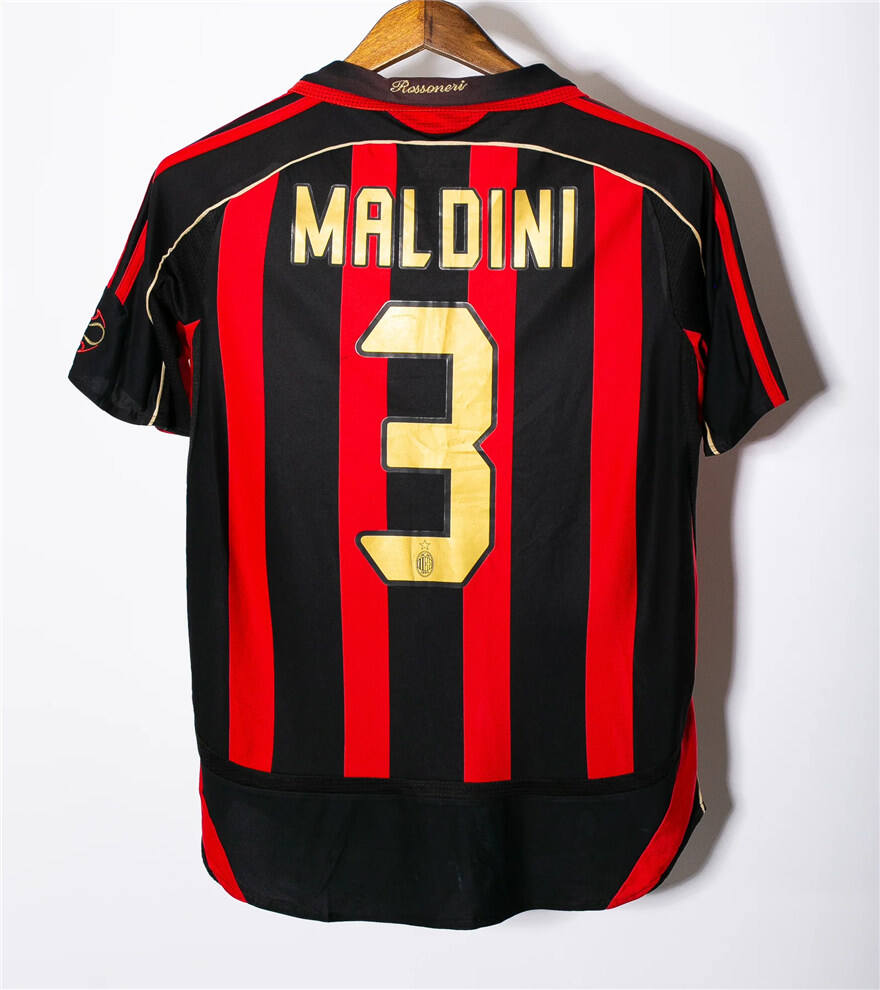 AC Milan 0607 Away Shirt MALDINI 3 - Official Replica 8809