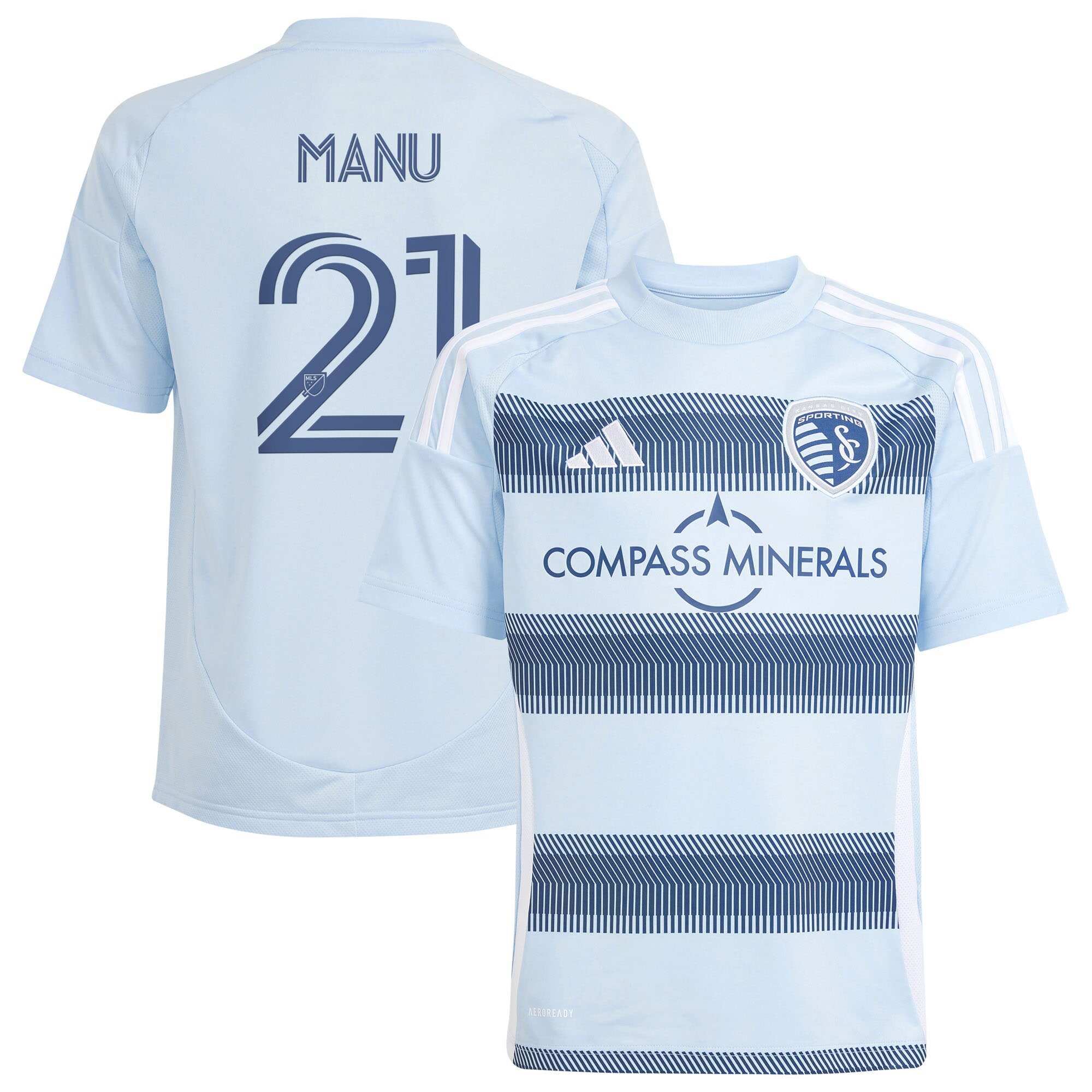 Sporting KC Youth 2025 Comfortable Replica - Official Merchandise -