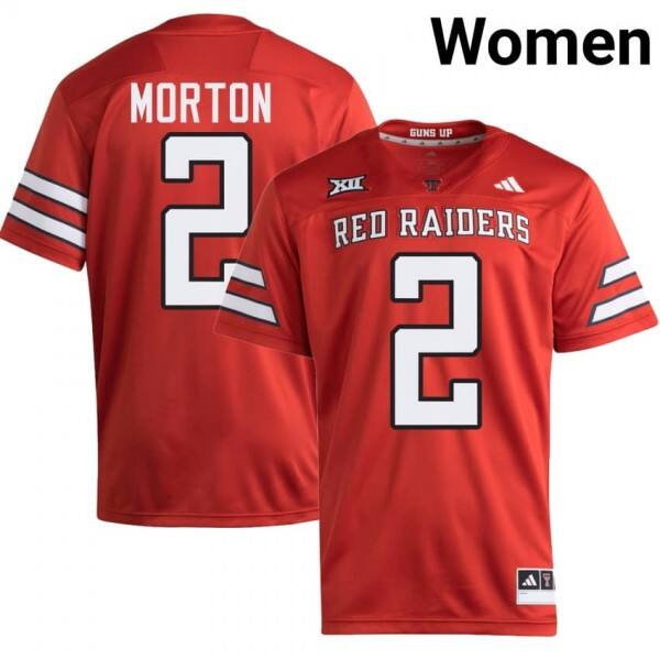 Fan Favorite Women Texas A&m Aggies #2 Behren Morton Women Red Jersey