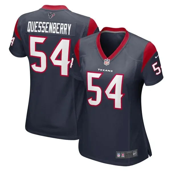 None Scott Quessenberry Game Jersey - Navy | NFL Player Jersey